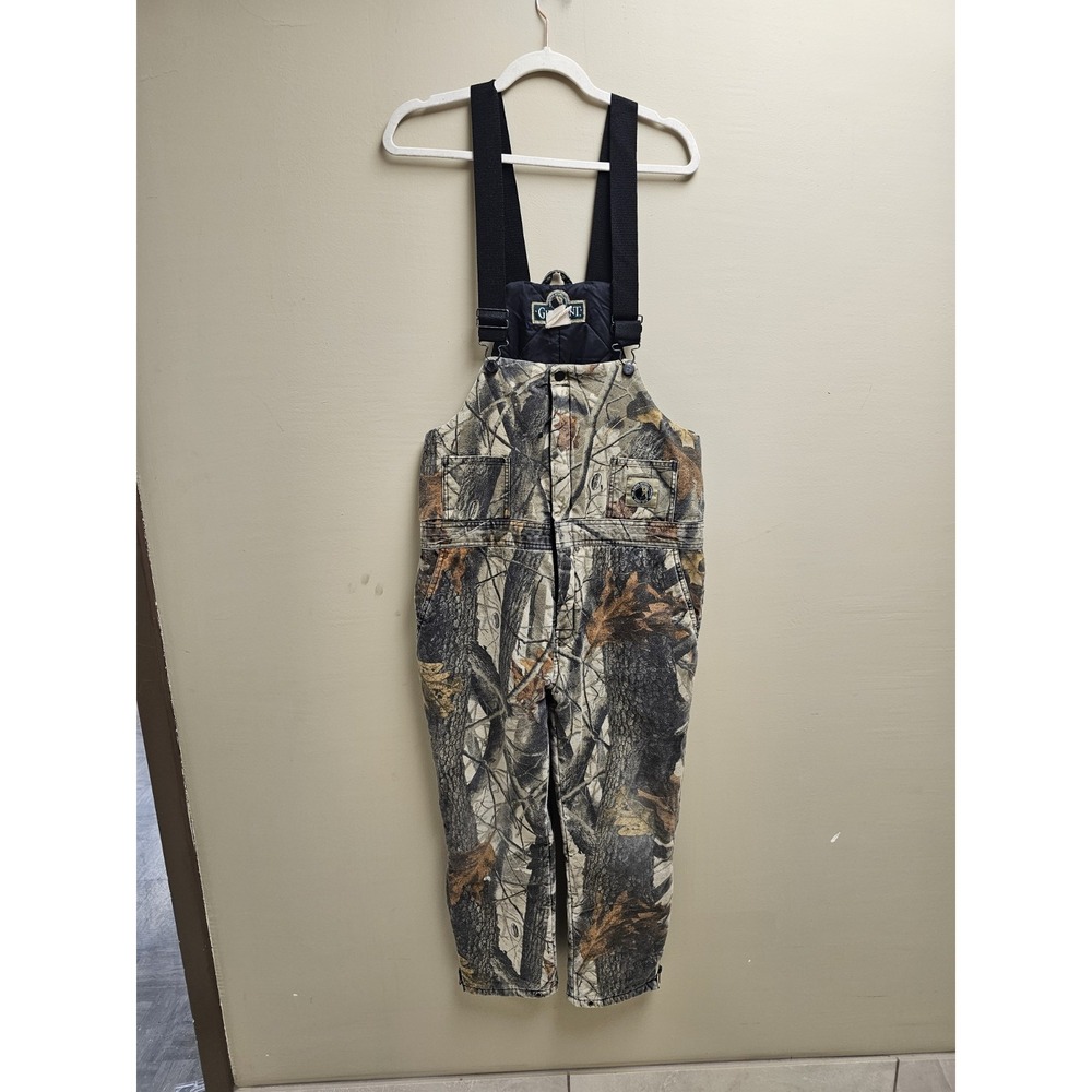 Gunflint‎ Berne Bibs Real Tree Hardwood  Hunting Overalls Waist 38